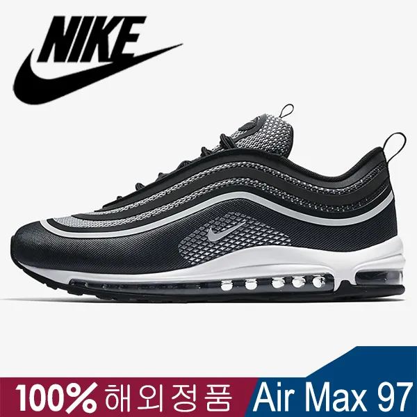 나이키 에어맥스 97 울트라 블랙 검회 918356-001