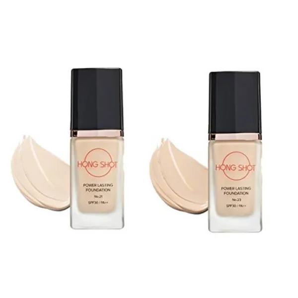 홍샷 파워 라스팅 파운데이션 SPF30 PA +++ 30ml / 1oz 홍진영 K-beauty (No.23), 1, 아니 . 23