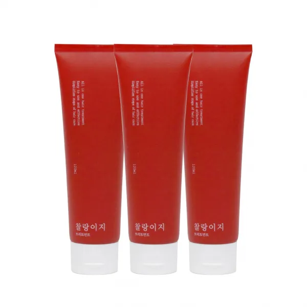 디어나인 찰랑이지 바르는 트리트먼트 단백질 셀프 헤어클리닉, 3개, 120ml