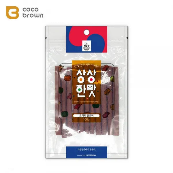 노령견 잘 찢어지는 오리단호박 스틱져키 맛만족 강식