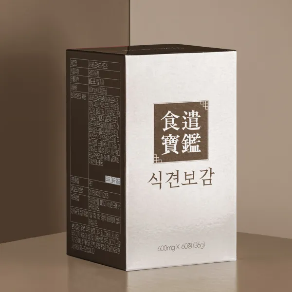 워너비바디 식견보감 식적 사과초모식초 소화제 효소, 60정