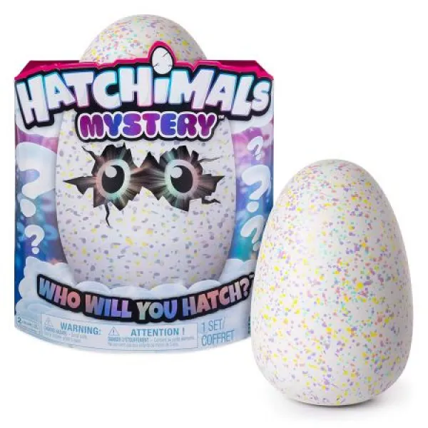 Hatchimals Mystery - Hatch 1 of 4 Fluffy Interactive Mystery Characters from Cloud Cove (Styles May, 상세 설명 참조0, 상세 설명 참조0