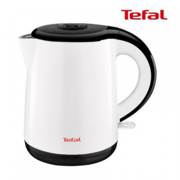 테팔 무선주전자 세이프티 1L 화이트 앤 블랙, KO2611KR