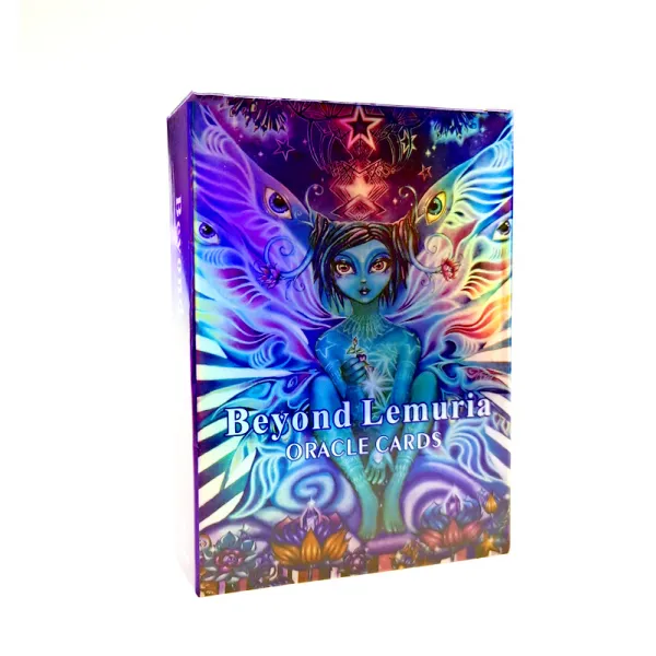 사실, 많은 종류의 타로 카드가 있으며 적어도 수천 개의 영어 타로 카드가 있습니다. Lemuria Oracle 카드 너머 Lemoria Continental Acana는 이름과 같습니다.