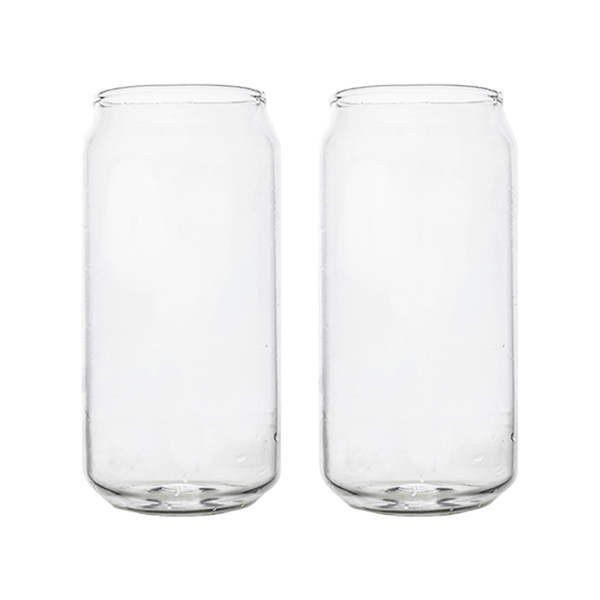 무아 1+1세트 홈카페 커피프렌즈 유리컵 550ml, 2개, 단일
