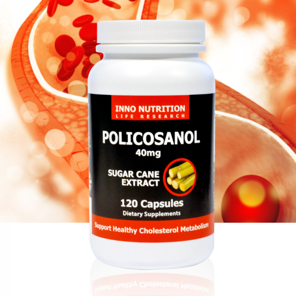 이노뉴트리션 폴리코사놀 쿠바 산 40mg 120정 2개월분, 1개, 120캡슐