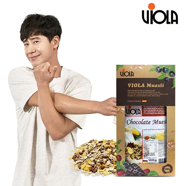 뉴트리디데이 VIOLA 초콜릿 무슬리 1000g 1000g 1개, 단품, 단품