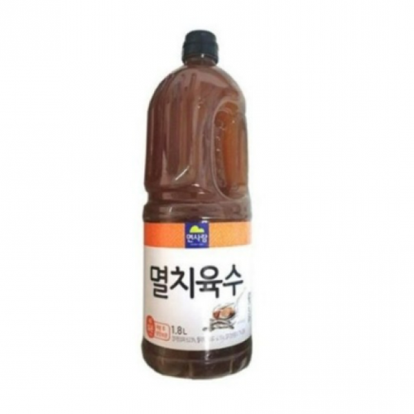 면사랑 멸치육수 식료품 식자재 (1.8LX1개), 6개