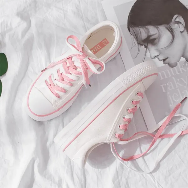 엠오엔2 봄가을 여성화 캔버스화 단화 운동화 스니커즈 경량 하이탑 통굽 슬립온 키높이 신발 슈즈 패션 아쿠아 학생 152