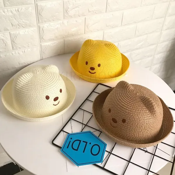 Kirahosi 해달 6 아동 남아 버킷 햇 패션 모자 자외선차단 어린이 선캡 8 Af8bqsh