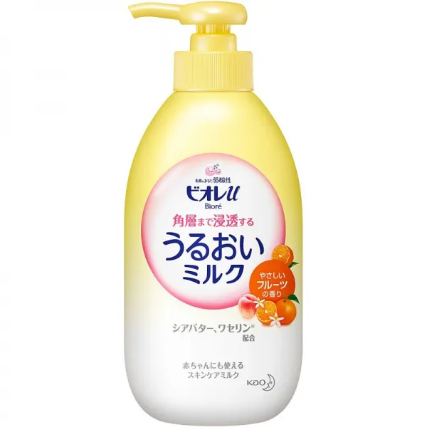 비오레 u 각층까지 침투 보습 우유 과일 300ml, 단일상품