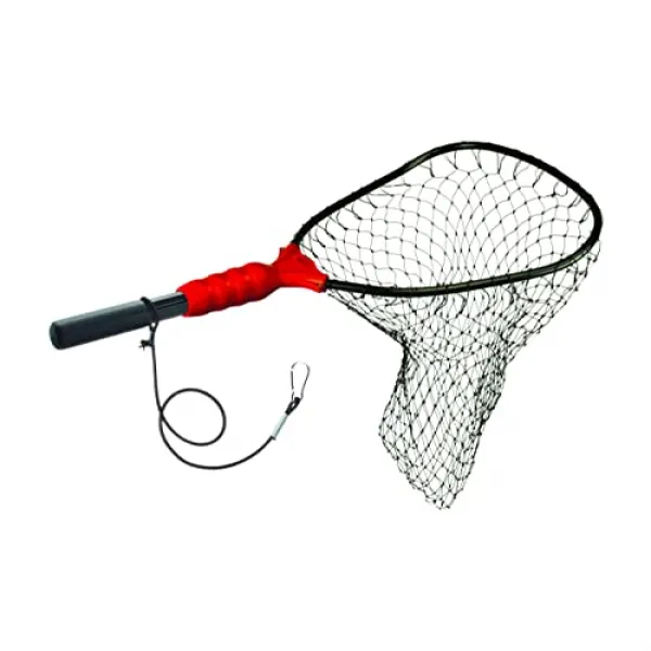 낚시 그물 카약 도랑 디자인 떠 다니는 그물 소금물 미끄럼 방지 손잡이 카약 도구 테더 알루미늄 클립 11 개의 손잡 (14