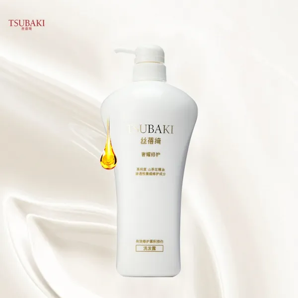 자생당 쓰슈바키 (TSUBAKI) 사치성 샴푸 750ml (샴푸 수리 헤어핀)