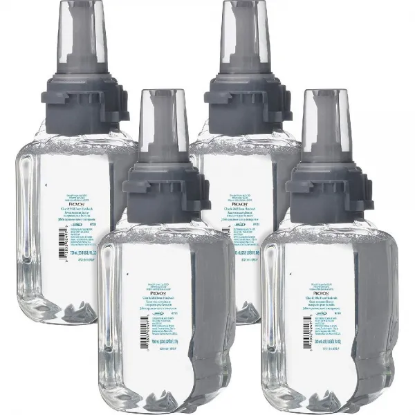Gojo 고조 클리어 앤 마일드 폼 핸드워시 무향 디펜서 리필 700ml 4팩, 1개, 1ml