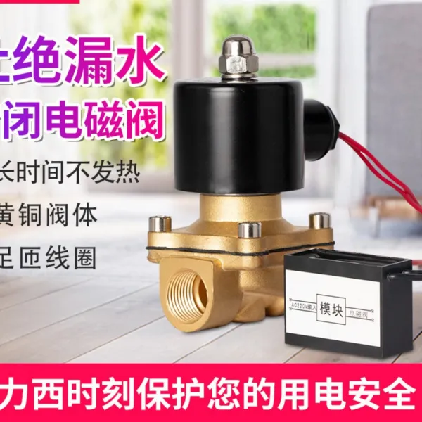 상폐 솔레노이드 다 구리 에어 통제 24v 스위치 전자 220v 동선 4부 6부 1인치 가능 전기가통 15 스카이 아니 발열