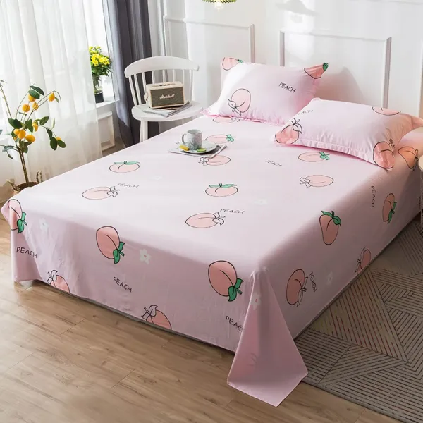 남극인 풀패딩 침대시트 단건 기숙사 싱글 12m 페어 15메터 남자 18 순면 코튼 여성 복숭아같이 사랑하다 A