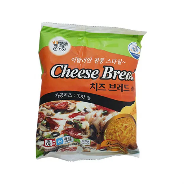 대신에프에스 치즈브레드 100g pc방 불고기 햄버거 학교매점 편의점 치즈 고로케 오감찰바 냉동 간식, 1개