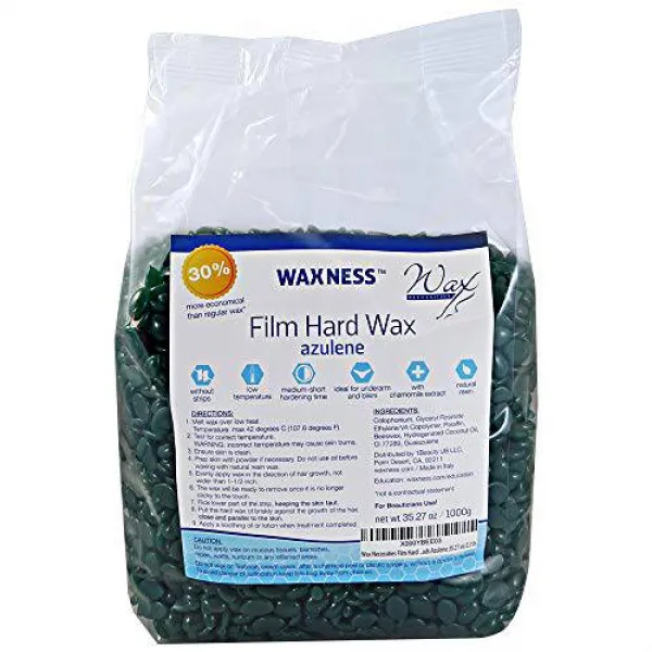 왁스 필요성 왁스 니스 필름 하드 왁스 비즈 Azulene 35.27 oz / 2.2 lb Wax