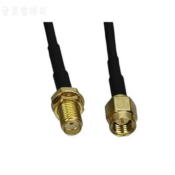 SMA 남성 마개 RF 잠바 떠꺼머리 케이블 4inch ~ 10FT에 RG174 SMA 여성 잭, 상세내용참조