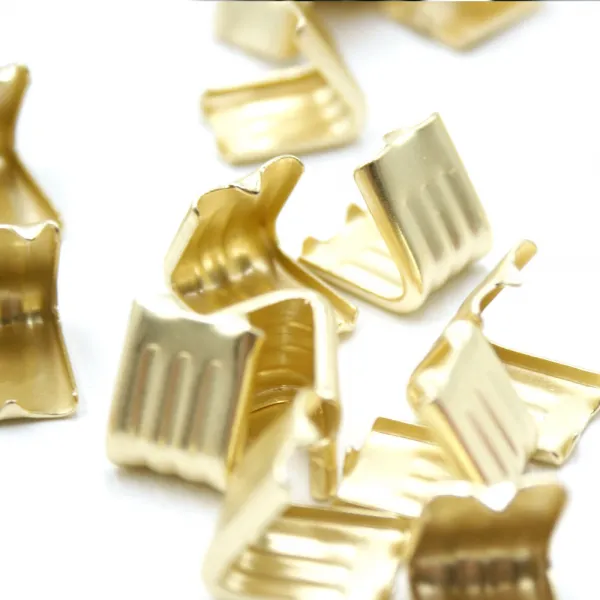 지퍼끝마무리 클립 (골드)