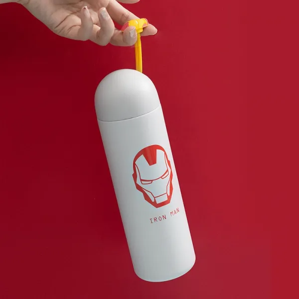 창조 우수 제품 Marvel Marvel Marvel Marvel 보증인 보온컵 450mL 아이언맨, 상세페이지 참조