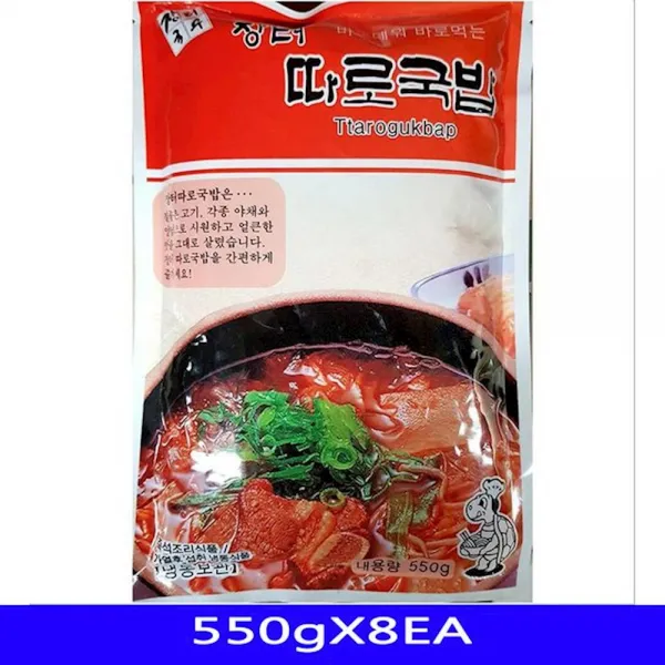 따로국밥 식당용 간편조리 장터 550gX8EA 간식 업소용식자재 wcya, 1개