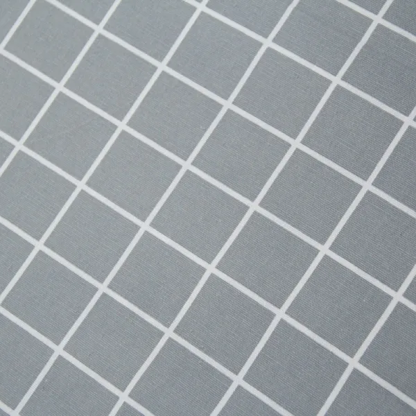 스트라이프 단가라 체크 지중해 광폭 순면 코튼 캔버스 사계절 무명천 침대시트 커튼 원단 맟춤제작 가득 차다 테 미드 그레이