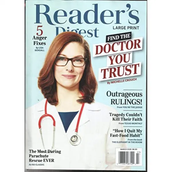 Doctors You Trust에서 찾은 독자 최대 인쇄물 2020 년 3 월 참고 :이 모든 잡지는 주소 라벨이없는 Pet 담배없는 잡지입니다 단행본 잡지 . 본상품