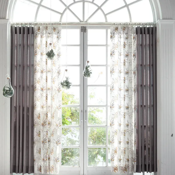 겉커튼 520 X 230cm Curtain 패턴 A 멀티컬러&그레이 