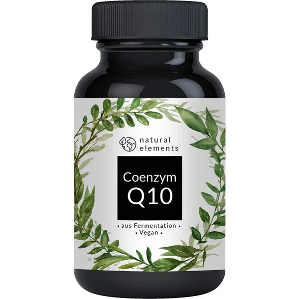캡슐 당 코엔자임 Q10-200mg-복수 당첨자 2020/2019 *-120 완전 채식 캡슐-식물 발효의 프리미엄 Q10-실험실에서 테스트 한