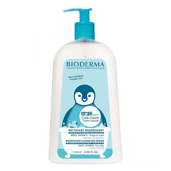 Bioderma 바이오더마 ABC덤 콜드 크림 너리싱 클렌징 1L _FR, 1개
