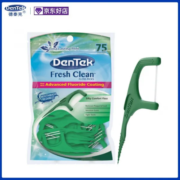 더 태 크 덴 텍 수입 치 실 미끌미끌 이쑤시개 이 빨 닦 이 스틱 고 당 김 평면 라인 휴대용 긁 기 설태 청결 이 틈새 민 트 향 산뜻 하 고 청결 75 개 포장, 상세페이지 참조, 상세페이지 참조