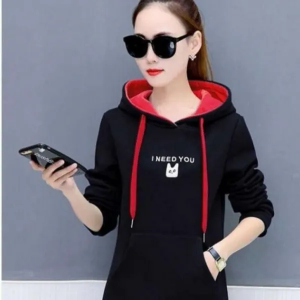 엘림패션 여성 겨울 후드 원피스