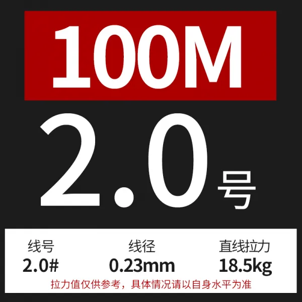 야영객 힘마어선 8편 1m 일색 뗏목 낚싯줄 pe 실 주선 꼬임 낚시, 100베이지 1베이지 1색20번