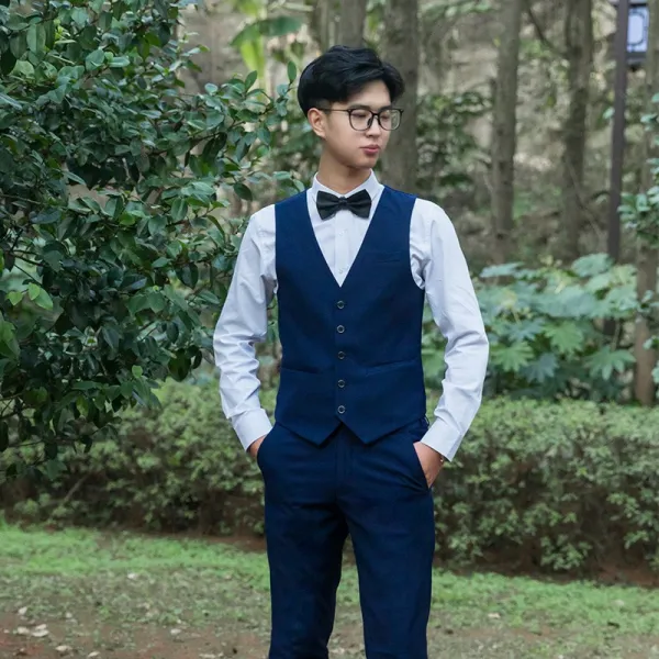 들러리 형제 단복을 달다 결혼예복 양복 옴므셔츠 서양식 겨울 가을