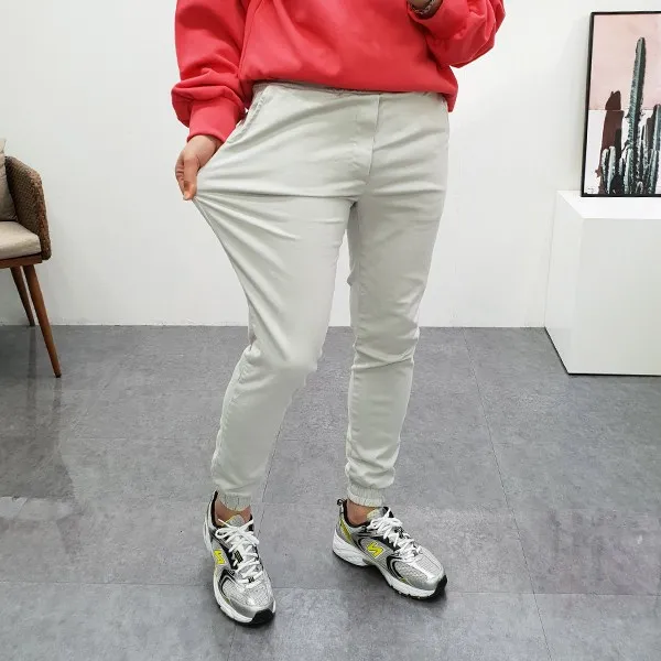 구스마켓 남성용 밴딩 스판 조거팬츠 (M~4XL 6Color)