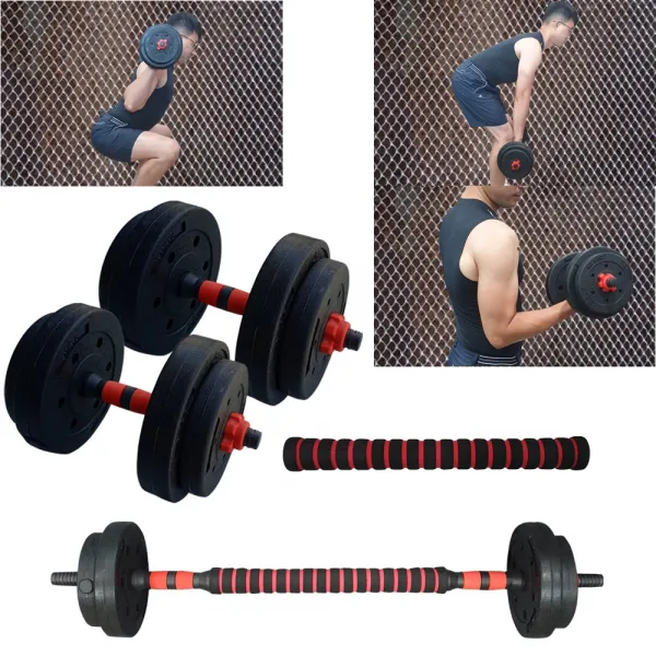대한스포츠 블랙 아령 덤벨 스쿼트 11kg~19kg 세트 데드리프트, 19kg