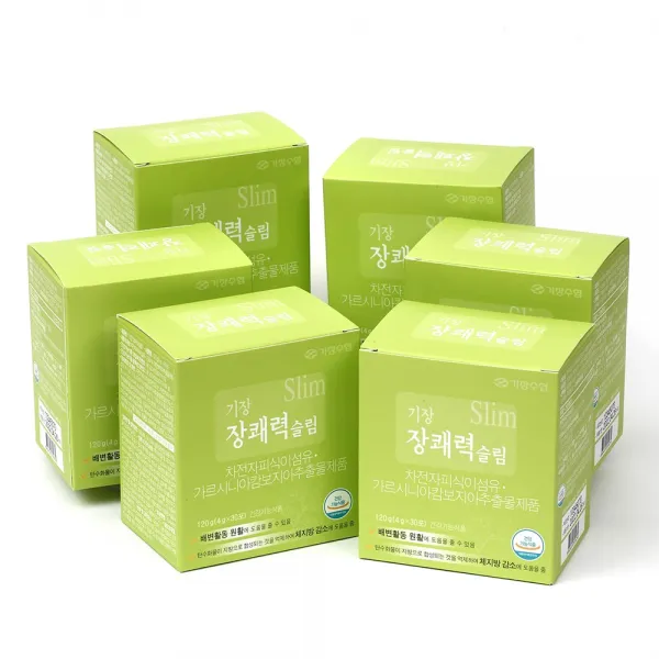 기장 장쾌력 슬림 12주분(180포), 4g, 180개