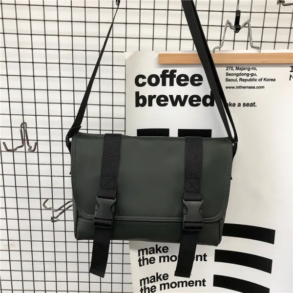 남자 드랜드 카고 가방 운동 스타일리시 트렌드 메신저백 유행