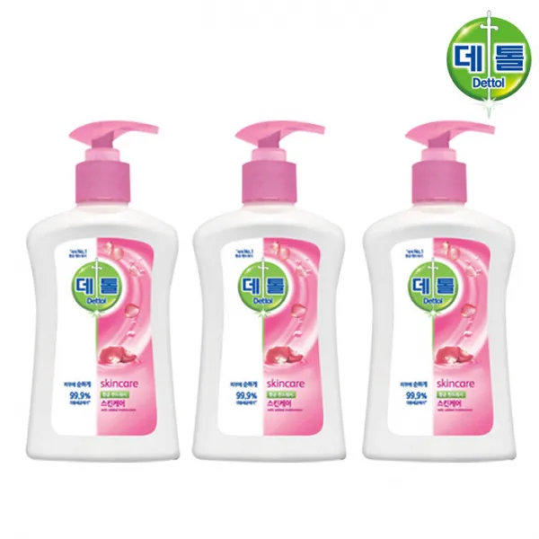 데톨 핸드워시 스킨케어 250ml X 3개