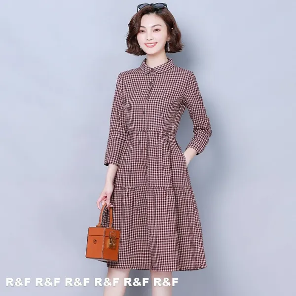 알엔에프대구총판 여성 셔츠 원피스 롱 Lh277