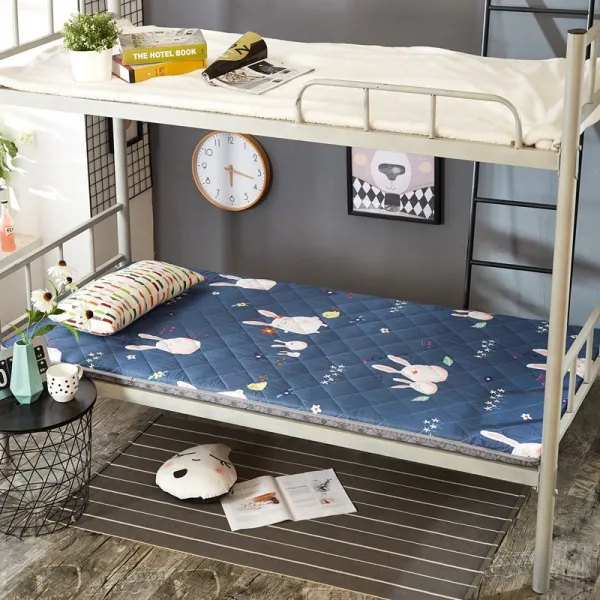 지니마켓 싱글접이식매트리스 학생 기숙사 09m 요 10 침대 플바인딩 피 2메터 침구패드 침실 땅을 갈다 깔다 수면쿠션 야반 노랫소리 두꺼운 6cm 