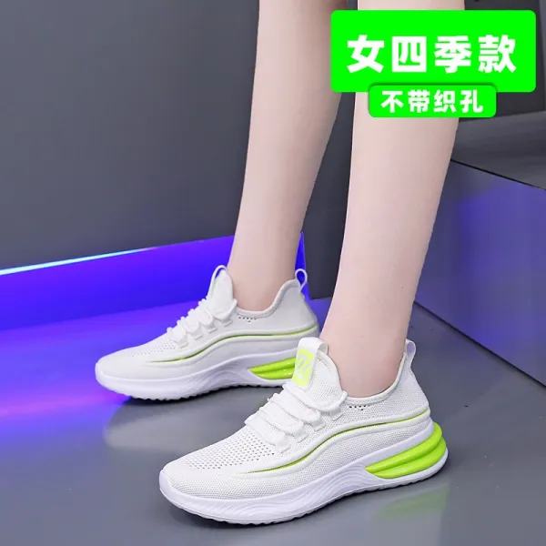 남자댄스화 무용 전용 바닥 점프 가을신발 겨울에는 연 댄스신발 광장 뒷걸음질 GhostStep신발춤 신발 4여성 자남 댄스, T06-39, C09-화이트그린(싱글 남녀신발)