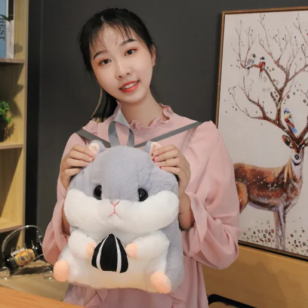 프라도모에버햄스터 백팩 온수백 충전방폭방지털털캐툰난아기 아이디어난수보물봉투 회색배낭 모델 국표내담, 1개, 상세설명참조 상품 문의는 상품 문의란에 적어주세요