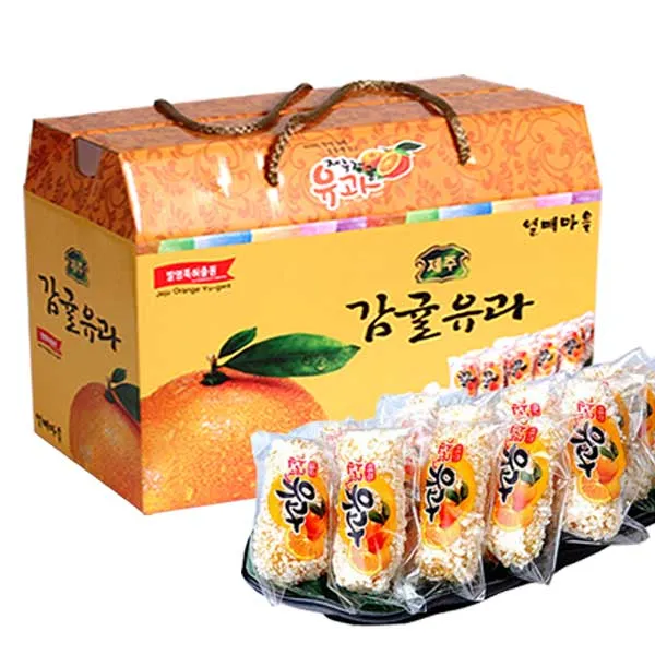 제주 감귤유과, 500g, 1개
