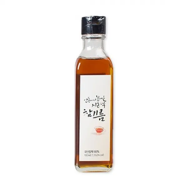 안동흑마 사돈댁 참기름1호180ml, 없음, 상세설명 참조