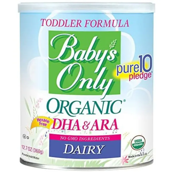 Babys Only Organic dha ara 유아용 조제 분유를 사용한 보모 전용 유제품 - 비 gmo usda 유기농 청정, 상세 설명 참조0