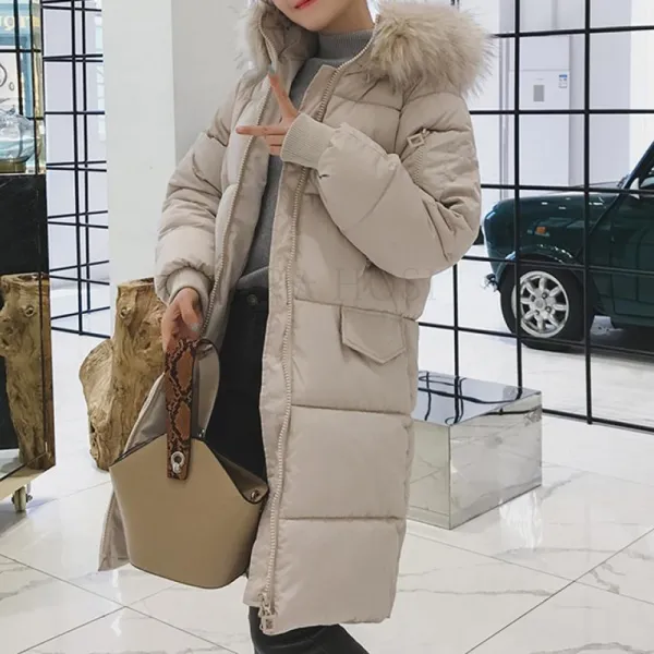 kirahosi 빅사이즈 여성패딩점퍼 겨울 여자 점퍼자켓 패션 잠바 TY 221 +덧신 증정 BMwkc7mg