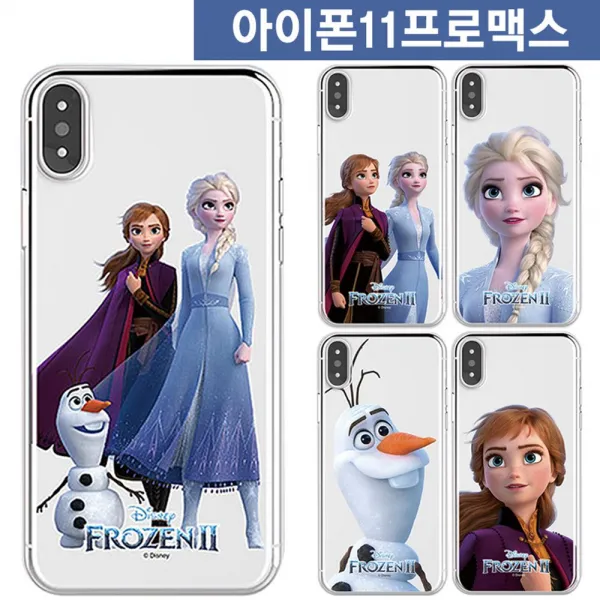라앤다 핸드폰케이스 [케이스_겨울왕국2_디즈니_투명_아이폰11프로맥스] 신상케이스 편한케이스 예쁜케이스