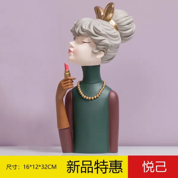 신 하우스 선물 이사 기프트 사치스러운 옷차림 Tv거실장 진열 장식품 독창적 수납 소녀마음 모던 여성 랑 기뻐하다 （정판현 화물
